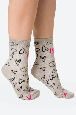 Женские носки из натурального хлопка Happy Fox  фото 2