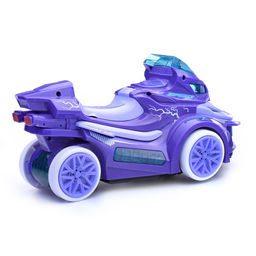 Мотоцикл-катапульта со светом и звуком, на батарейках, в коробке