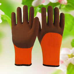 4038M Перчатки рабочие из акрила с ворсом (УТЕПЛЕННЫЕ) (ГУБЧАТЫЙ)