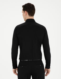 Siyah Ex. Slim Fit Uzun Kollu Basic G_mlek - Pierre cardin фото 12