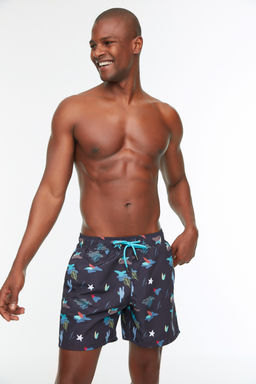 TRENDYOL MAN Lacivert Standart Boy Mayo Deniz Sortu TMNSS22DS0006 - Trendyolmilla фото 4
