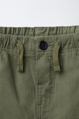 ELASTIC TEXTURED TROUSERS - Zara фото 3