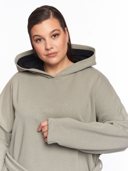 Платье с капюшоном PP83502GRN53