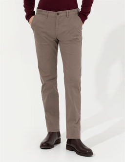 A__k Kahverengi Regular Fit Kanvas Pantolon - Pierre cardin фото 2