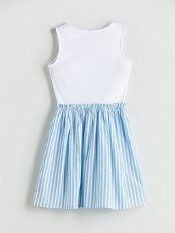 Bisiklet Yaka K?z ?ocuk Elbise