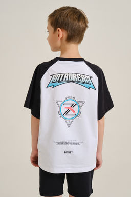 Футболка Белый/Черный