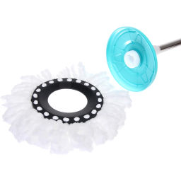 Набор для уборки "Селфи" Юла (ведро с отжимом, швабра, две насадки) в цветной коробке