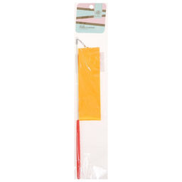 Лента гимнастическая с палочкой Grace Dance, 2 м, цвет оранжевый  фото 4