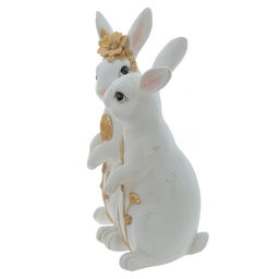 Фигурка декоративная "Зайцы", L17 W10,5 H21 см