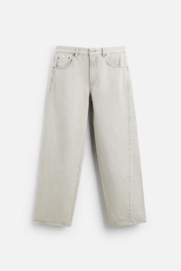 BAGGY FIT JEANS WITH ASYMMETRICAL SEAMS - Zara фото 5