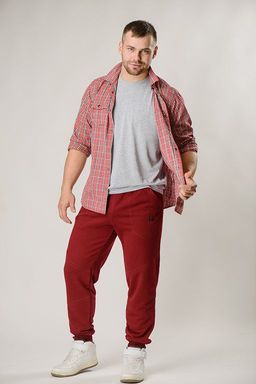 Спортивные брюки М-2815: Бордо - Relay фото 2