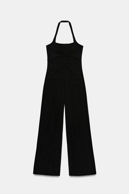 MONO CUELLO HALTER ZW COLLECTION / Negro - Zara фото 7