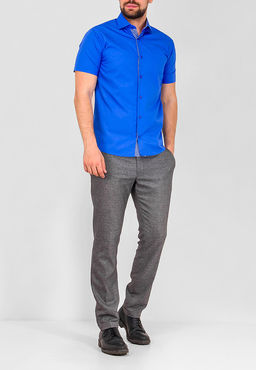 Сорочка мужская короткий рукав GREG 230/109/AZ/ZS/P/1  фото 3