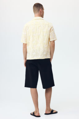 Camisa resort bordada Regular Fit - H&m фото 6