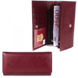 Портмоне женское Premier-DM-1 н/к, 6 отд, 4 карм, бордо сафьян (582) 205350