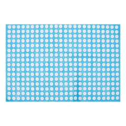 Аппликатор «Кузнецова», 384 колючки, спанбонд, 50×75 см, голубой.