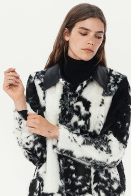 ANIMAL PRINT COAT - THE ITEM ZARA WOMAN  фото 3