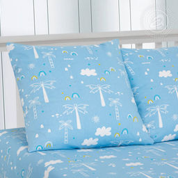 Постельное белье Движ (поплин детский) 1,5 сп./Пододеяльник: 1 шт. - 215*145; Простыня: 1 шт. - 214*150; Наволочка: 2 шт. - 70*70; Поплин детский