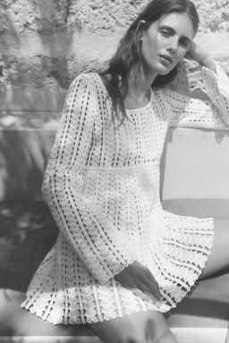 Vestido efecto crochet - H&m фото 4