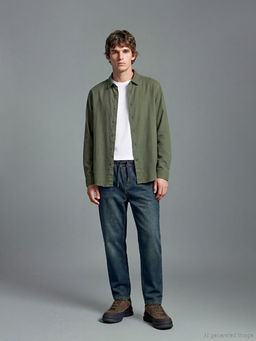 Baggy Fit Erkek Jean Pantolon