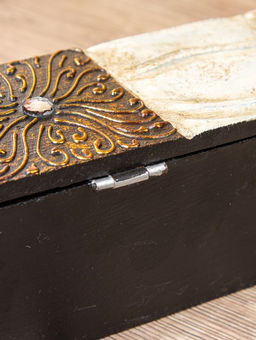 Шкатулка «Будда», 32×7×7 см, МДФ