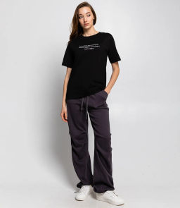 Футболка #КТ3512, чёрный