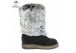 Унты Детские, заяц, войлочная подошва