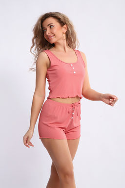 Домашняя пижама с шортами и топом  5741