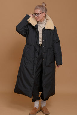 Утепленное пальто - N.u.d.e фото 14