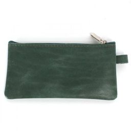 Футляр для ключей Croco-кл-500 (на молнии) натуральная кожа малахит крек (226) 234915