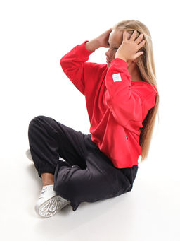 Свитшот для девочки 22-7633 св.серый - Mini maxi фото 30