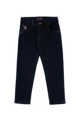 Erkek _ocuk Koyu Mavi Jean Pantolon - U.s. polo assn фото 2