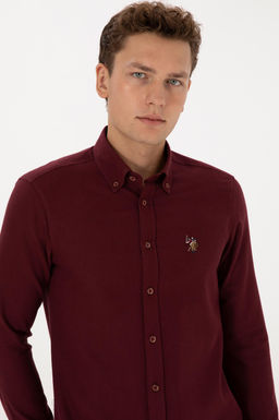 Erkek Bordo Uzun Kollu Basic G_mlek - U.s. polo assn фото 2
