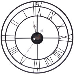 Часы настенные "LOFT HOME " 50см, желтые цифры