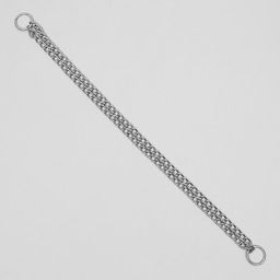 Ошейник - удавка металлический двухрядный, 45 см, толщина проволоки 2 мм - Пижон фото 3