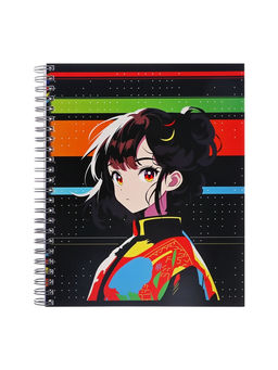 Набор тетрадей Calligrata «Аниме. Яркий стиль», 3 штуки, 96 листов, на гребне, обложка из мелованного картона