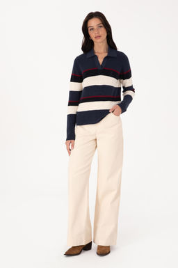 Kad_n A__k Lacivert Polo Yaka Kazak - U.s. polo assn фото 4