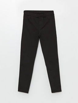 Beli Lastikli Slim Fit K?z ?ocuk Pantolon