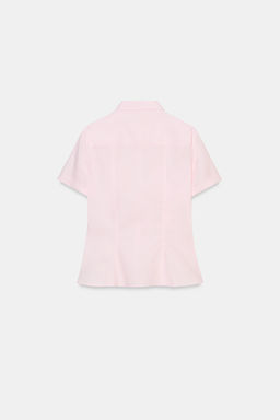 TAILORED POPLIN SHIRT - Zara фото 7