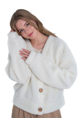 Кардиган КОРОТКИЙ ТЕДДИ - Woollamb фото 34