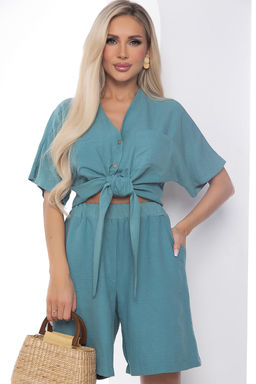 Костюм Камила (изумруд) НЬЮ К8739 - Lt collection фото 5