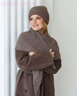 M 1133 S 1133 Комплект женский (колпак+косынка) (56-58)