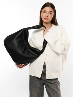 LACCOMA сумка Элизабет-черный эко кожа хлопок