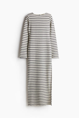 Maxivestido en punto texturizado