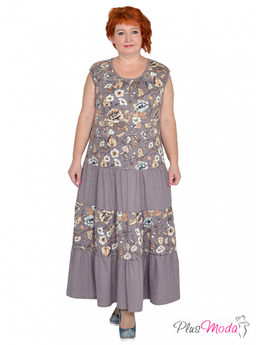 Платье Модель №1220 размеры 44-84 - Plusmoda фото 5