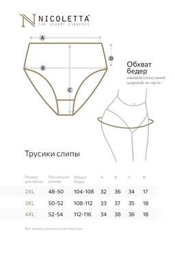 Женские трусы-макси в рубчик с высокой посадкой 5 шт. Nicoletta  фото 3