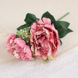 Цветок искусственный 30 см / W394117 /уп 160/640/ (Бордовый) - ГалеонТрейд фото 8