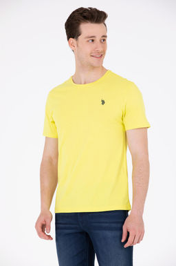 U. S. Polo Assn Мужская футболка Citron Basic с круглым вырезом - U.s. polo assn фото 2