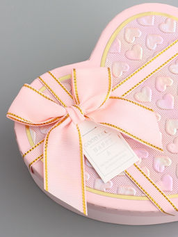 Набор коробок 3 в 1 сердца 22 х 20 х 9;  18.5 х 17 х 7.5; 16 х 14 х 6 см