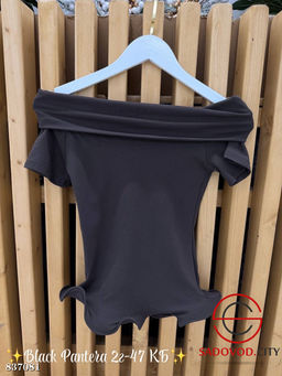 Футболка женская со спущенным плечами - Bruno фото 8